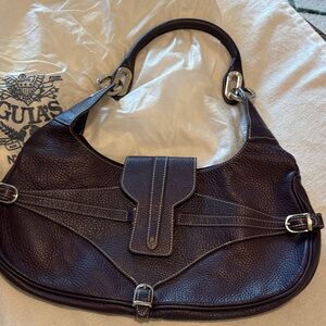GUIA’S midnight shoulder bag